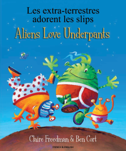 Omslaget til boka Aliens Love Underpants