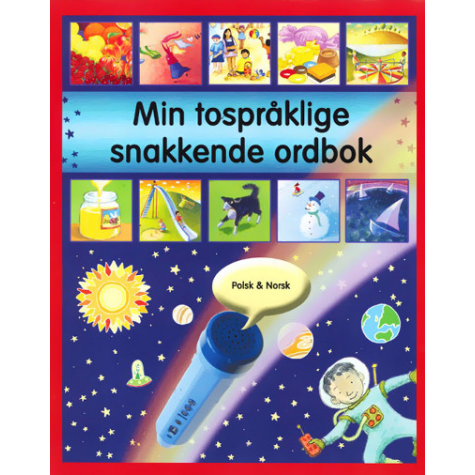 Omslaget til boka Min tospråklige snakkende ordbok